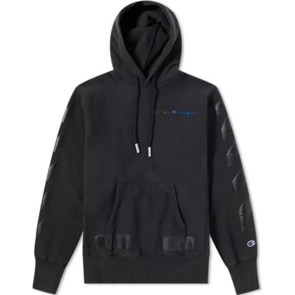 Off-White Champion [XS/S] Collab Hoodie - Picture 3 of 10